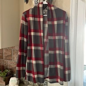 Plaid size small cardigan